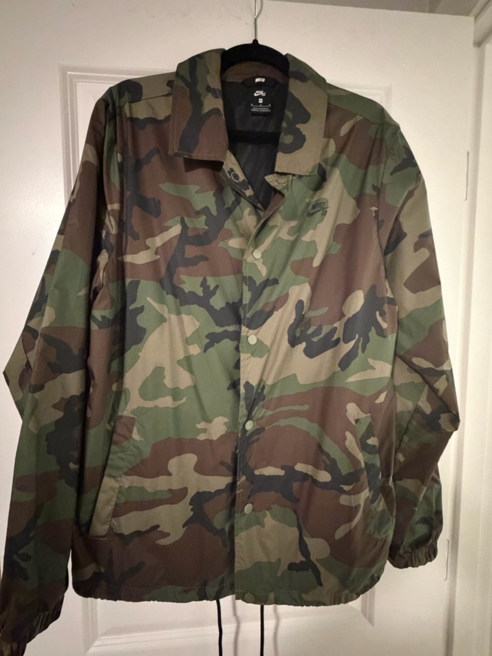 Nike SB Camo Coach Jacket